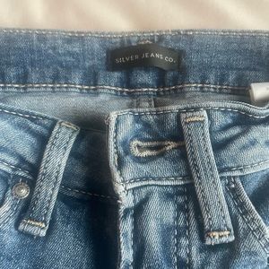 New WOT Silver Jeans. Worn once.